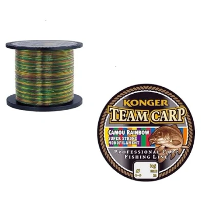 Image of Konger Team Carp Camou Rainbow Fishing Line 600 m Spool Monofilament (0.40 mm / 15.30 kg)
