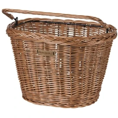Image of Basil Unisex Adult Basimply Wicker Natural Basket Brown, n/a