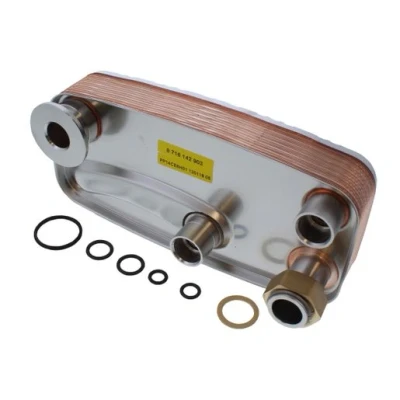 Image of Worcester Bosch Plate Heat Exchanger (14 Plate) 87161429030