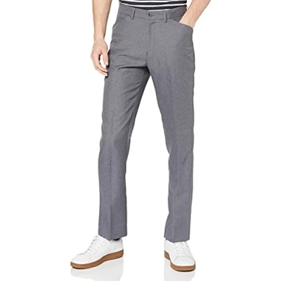 Image of Farah Men&#039;s ROACHMAN Anti Stain Trouser Pants, Dark Grey, 40/31