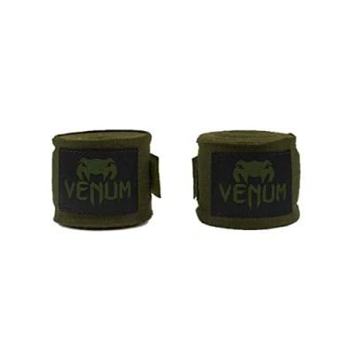 Image of Venum Kontact Unisex Boxing Bandage, Khaki/Black, 2.5 m EU