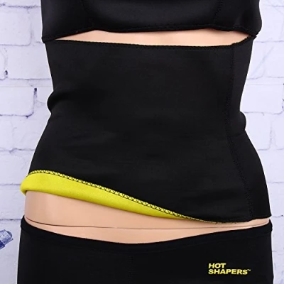 Image of Yosoo Hot Slimming Belt Waist Trimmer Ab Sweat Enhancing Neoprene Thermal Girdle Weight Loss Corset Sauna for Men &amp; Women (M)
