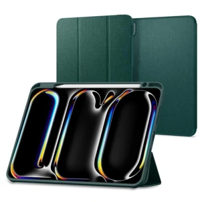 Image of Spigen Urban Fit Case Compatible with iPad Pro 11 inch (2024) 5th Generation Rose Gold