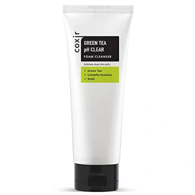 Image of COXIR Green Tea pH Clear Foam Cleaner (150ml / 5.07oz)