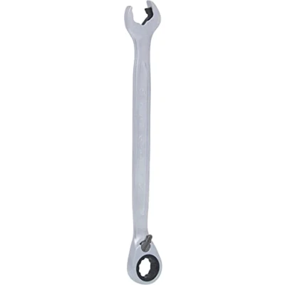 Image of KS Tools 503.5910 DUO GEARplus combination spanner with ratchet mechanism in ring and open jaw, reversible 10mm