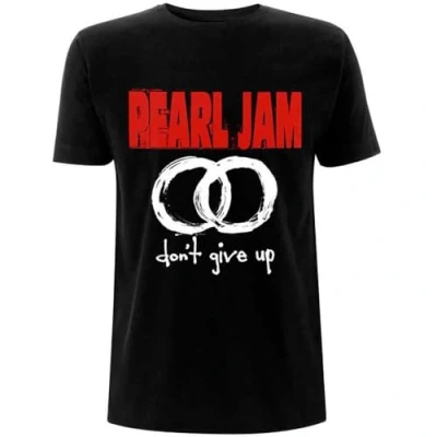 Image of Pearl Jam Dont Give Up T Shirt XL Black