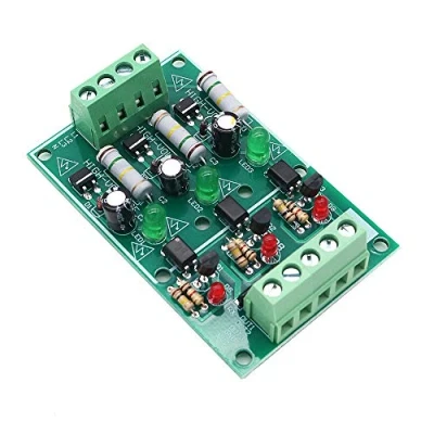 Image of Fasizi 3 Channel Optocoupler Isolation Module, AC 220V Isolated Board Testing Module No PCB Holder Detection