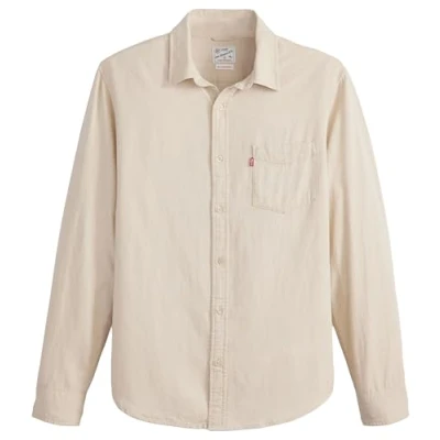 Image of Levi&#039;s Sunset Pocket Standard Shirt, Men&#039;s, Size: Medium, Porridge