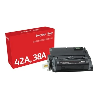 Image of Everyday by Xerox Mono Toner compatible with HP 38A (Q5942A/ Q1338A), Standard Capacity