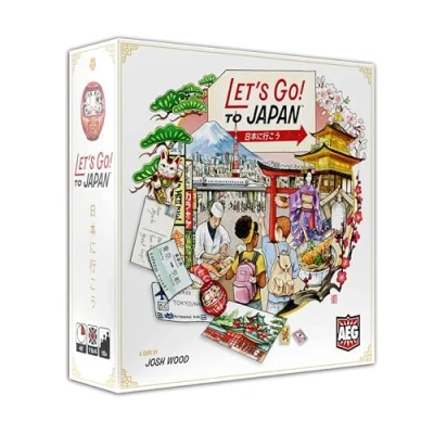 Image of Alderac Entertainment Group Let&#039;s Go! to Japan Card Game in English for All Family Strategic and Competitive 1 4 Players Create a Travel Itinerary Go
