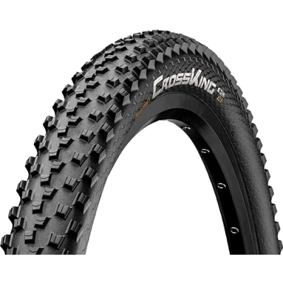 Image of Continental Unisex Adult Mountain King II 2.2 Performance Tyre Black, Size 26 x
