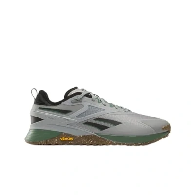 Image of Reebok Unisex Nano X3 Adventure Sneaker, PUGRY4/BLACK/TREGRE, 10.5 UK