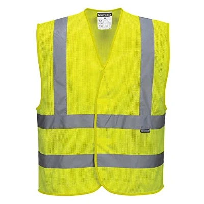 Image of Portwest MeshAir Band &amp; Brace Vest Yellow 4XL/5XL