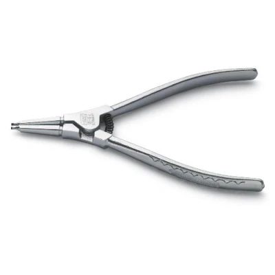 Image of HAZET 1846C 2 180 mm Circlip Pliers Chrome Plated/Steel Grey
