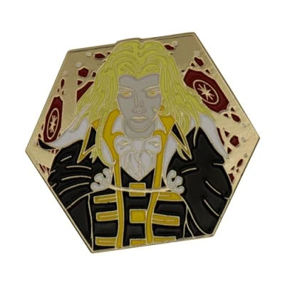 Image of Castlevania Alucard Limited Edition Pin Badge