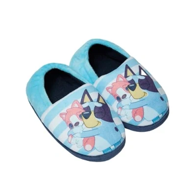 Image of Bluey Boys Slippers Blue 8