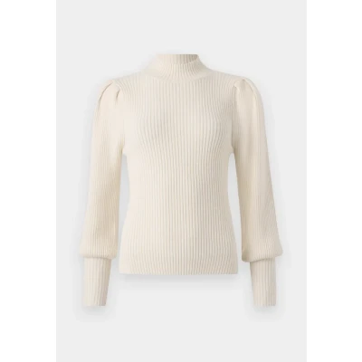Image of ONLY Onlkatia Highneck Jumper, Women&#039;s, Size: XS, Off white