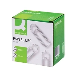 Image of Q Connect Paperclips No Tear 32mm (Pack of 1000) Ref KF01313