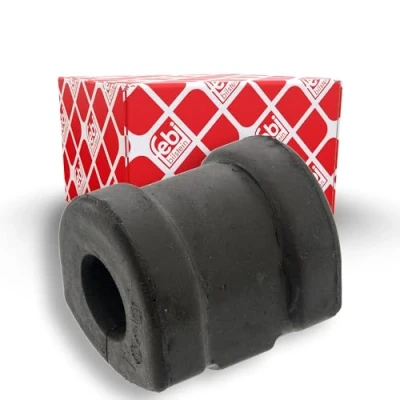 Image of 31351133738 Stabilizer Bushes FEBI BILSTEIN 01673 Front Axle, inner Rubber 24mm 51mm 52mm BMW: 5 Touring, Saloon