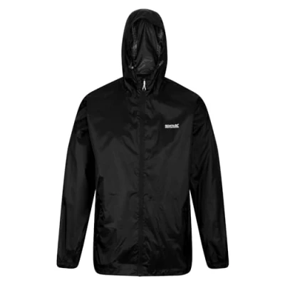 Image of Regatta Mens Pack It Jacket Black XXL