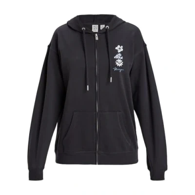 Image of Roxy SURF Stoked ZIP Zipup sweatshirt, Women&#039;s, Size: Large, Black