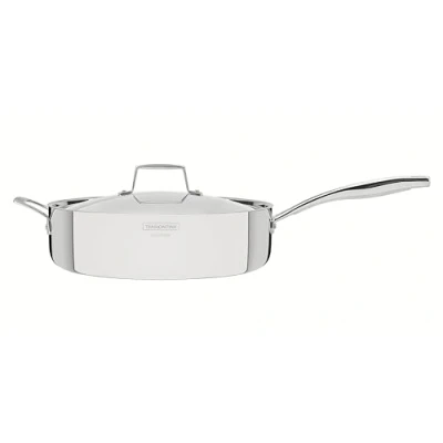 Image of Tramontina 62140/300 Grano Frying Pan, 18/10 Steel, 5.6 liters, Silver