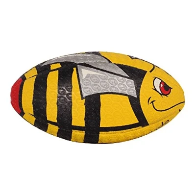 Image of Optimum Rugby Ball Balanced and Responsive for Accurate Handling Kicking of Top Performing Balls Perfect Training Gameplay 2 Ply 410g Stinger Midi