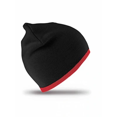Image of Result Rc046 Reversible Hat Capblack/Red, One Size