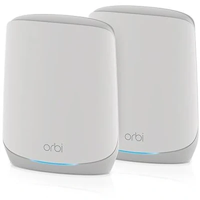 Image of NETGEAR Orbi Mesh WiFi System (RBK762S) 6 Router with 1 Satellite Extenders Speeds up to 5.4 Gbps Coverage 4,000 sq ft and 75 devices