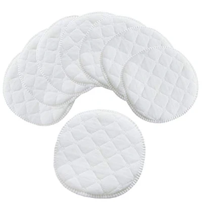 Image of 20 Pcs Organic Bamboo Nursing Breast Pads Washable Reusable Breastfeeding Nipple Covers for (Highly Absorbent and Hypoallergenic)