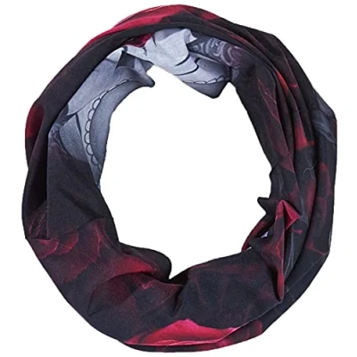 Image of Spiral BLOOD ROSE Multifunctional Face Wraps One Size