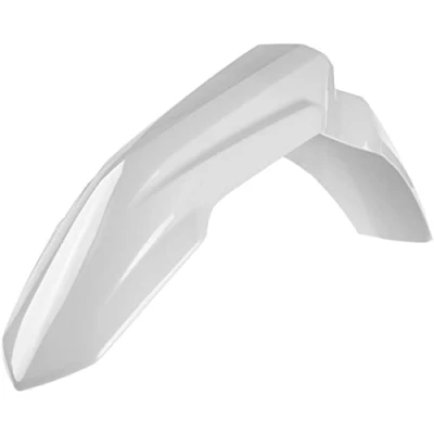Image of Polisport Honda Front Fender CRF 250 R 2022 2023 450 2021 23, White Motocross4u