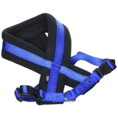 Image of Trixie Premium Harness with Fleece Padding, Royal Blue, SM: 4070 cm/20 mm