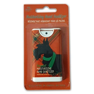 Image of Mad Beauty Moisturising Hand Sanitizer Scottie Dog Coconut Fragrance MBHSS 12C