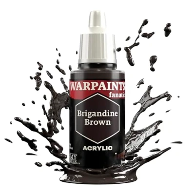 Image of The Army Painter Browns &amp; Neutrals Warpaints Fanatic 18ml Acrylic Paints (Brigandine Brown)