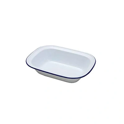Image of Falcon Housewares BF223 Enamel Oblong Pie Dish, 16cm