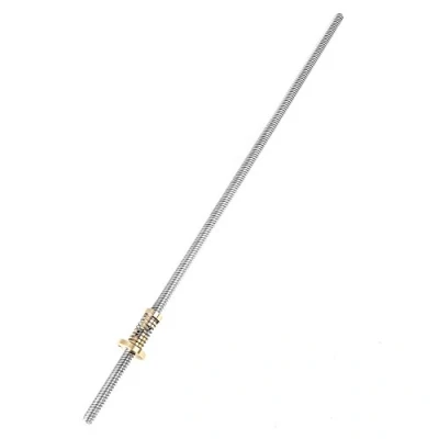 Image of T8 Threaded Rod Lead Screws with Anti Backlash Spring Loaded Nut for DIY CNC Printer Parts (400mm)
