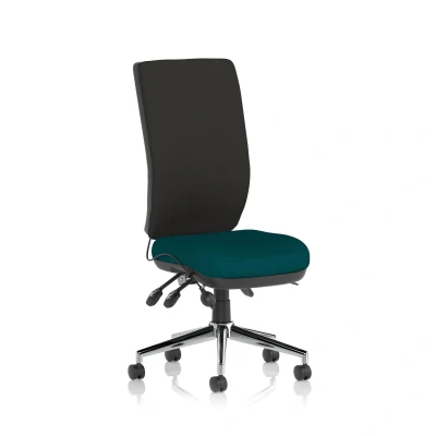 Image of Chiro High Back Bespoke Colour Seat Maringa Teal No Arms