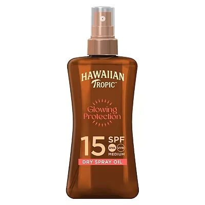 Image of Hawaiian Tropic Spray Oil SPF 15 200ml