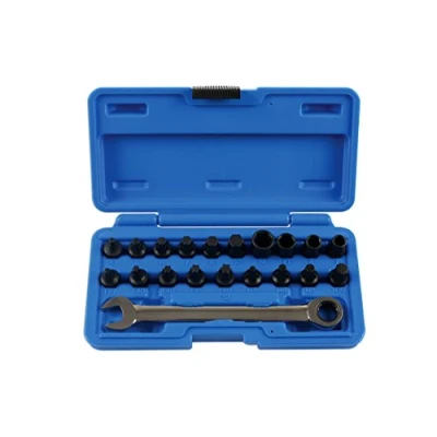 Image of Laser Tools Low Profile Bit Set 1/4&quot;D 20 Piece