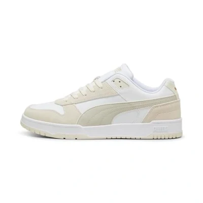 Image of PUMA Unisex RBD Game Low SD Sneaker, White Desert DUST Alpine Snow, 4 UK
