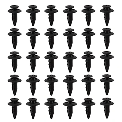 Image of Be In Your Mind 30pcsTrim Clips Panel Bumper Wheel Arch Lining Door 6 7mm Holes for FORD Fiesta II/III/IV/V/V Van 96SG16K262 1007932 W703915SSYYB6