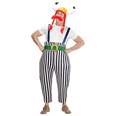 Image of Mens Gallic Viking Costume Large UK 42/44&quot; for Sparticus Roman Gladiator Fancy Dress