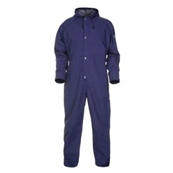 Image of Urk Sns Waterproof Coverall Navy Blue Small