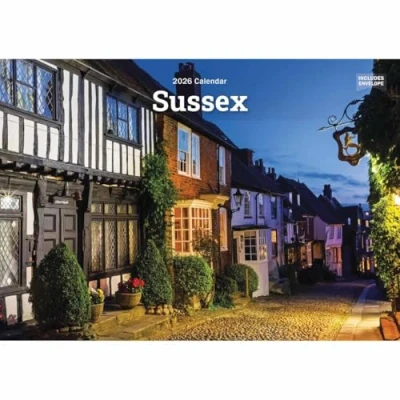 Image of Sussex A5 Calendar 2026