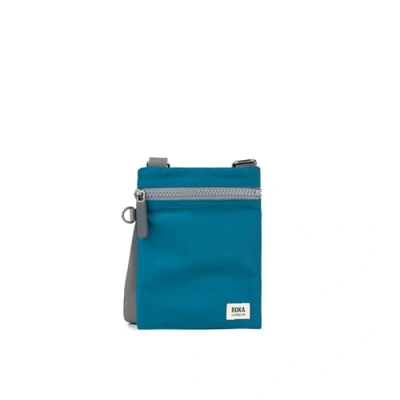 Image of ROKA London Chelsea Sling Pocket Bag Nylon Extra Small Sapphire