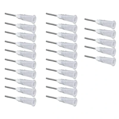 Image of Luer Lock Plastic Syringe, 27G Blunt Tip, Measuring Syringe Tools for Measuring, Lip Gloss, Liquid Refilling, Dispensing, DIY Crafts, Oil Feeding Pets, Scientific Labs, Glue Applicator