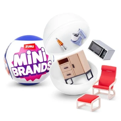 Image of Mini Brands Home capsule by ZURU, Surprise with Collectible Minis, Blind Packaging, Themed Collectibles (1 Capsule)