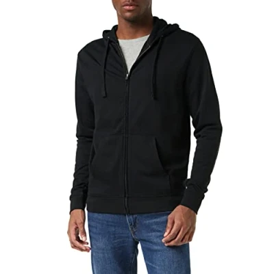 Image of Kustom Kit Men&#039;s Superwash 60 Klassic Hooded Jacket Hoodie, Black (Blk), XXX Large (Size:3XL)