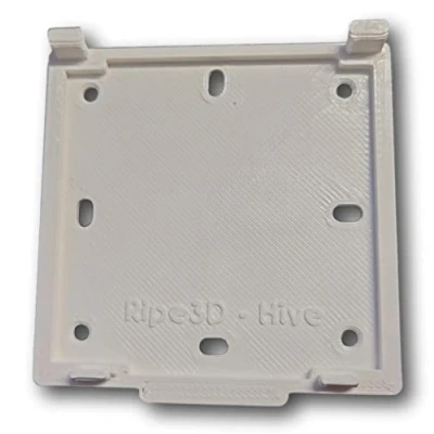 Image of Hive Thermostat Replacement Wall Backplate Battery Cover for SLT3, SLT3c